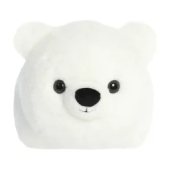 Aurora Medium White Spudsters 11" Penni Polar Bear Adorable Stuffed Animal