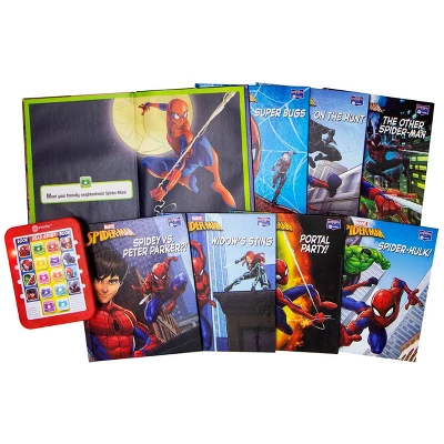 Disney Pi Kids Marvel Spider-Man Electronic Me Reader And 8-Book Library Boxed Set 2 Disney Pi Kids Marvel Spider-Man Electronic Me Reader And 8-Book Library Boxed Set - Image 2