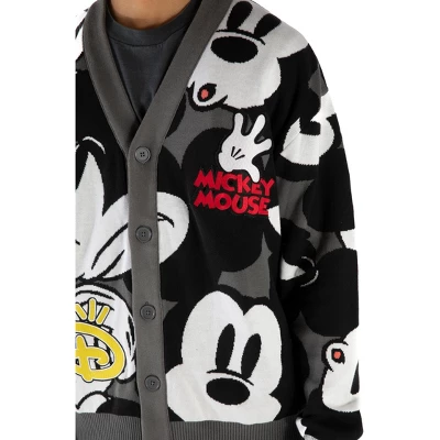 Disney Mickey Mouse Minnie Mouse Adult Oversized Cardigan Sweater 4 Disney Mickey Mouse Minnie Mouse Adult Oversized Cardigan Sweater - Image 4