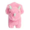 Aurora Small Trix Triceratops Eco Nation Eco-Friendly Stuffed Animal Pink 6"