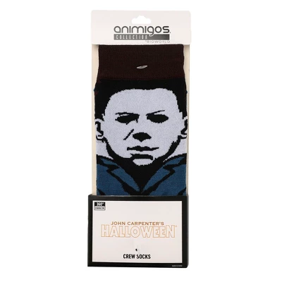 John Carpenter's Halloween Michael Myers 360 Character Men's Casual Crew Socks 2 John Carpenter's Halloween Michael Myers 360 Character Men's Casual Crew Socks - Image 2
