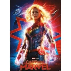 Aquarius Puzzles Marvel Captain Marvel Movie 1000 Piece Jigsaw Puzzle