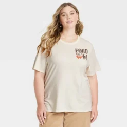 Women's Ford 66 Wild West Short Sleeve Graphic T-Shirt - Ivory 7 Women's Ford 66 Wild West Short Sleeve Graphic T-Shirt - Ivory -Toys Sale Store GUEST 56cc3d74 3086 4aa2 91bb 7edbfc2b64ab