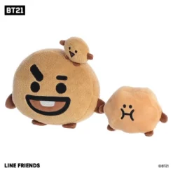 Aurora Medium SHOOKY BT21 Lovable Stuffed Doll Brown 12" -Toys Sale Store GUEST 596cd036 c8d0 401f 9921 6ad546f8ec89