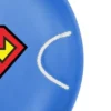 Slippery Racer ProDisc 26 Inch Heavy Duty Aluminum Iron Alloy Metal Kids Superman Saucer Snow Sled With Dual Riveted Soft Grip Rope Handles, Blue