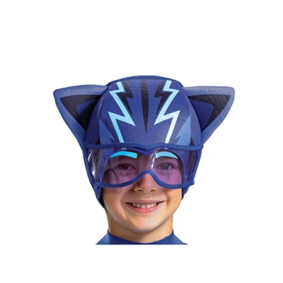Hasbro Toddler PJ Masks Catboy Classic Halloween Costume Jumpsuit With Headpiece 4-6 3 Hasbro Toddler PJ Masks Catboy Classic Halloween Costume Jumpsuit With Headpiece 4-6 - Image 3