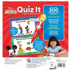 Mickey Mouse Clubhouse Quiz It Electronic Smart Pen With 4 Books STEAM Learning Set 15 Mickey Mouse Clubhouse Quiz It Electronic Smart Pen With 4 Books STEAM Learning Set -Toys Sale Store GUEST 5e80b32a 07c8 4700 80c2 20ac293777a9