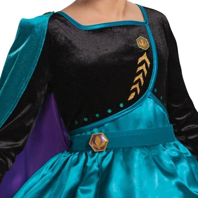 Disguise Kids' Disney Frozen 2 Anna Deluxe Halloween Costume Dress XS (3-4T) 2 Disguise Kids' Disney Frozen 2 Anna Deluxe Halloween Costume Dress XS (3-4T) - Image 2