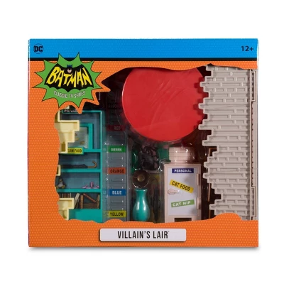 DC Retro Batman 66 Action Figure - Villian's Lair Playset 1 DC Retro Batman 66 Action Figure - Villian's Lair Playset