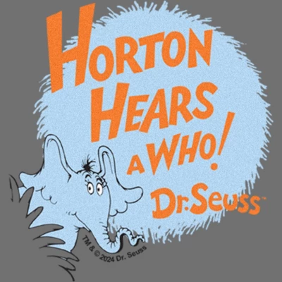 Infant's Dr. Seuss Horton The Elephant Hears A Who Bodysuit - Athletic Heather - 18 Months 1 Infant's Dr. Seuss Horton The Elephant Hears A Who Bodysuit - Athletic Heather - 18 Months