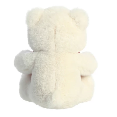 Aurora Valentines 6.5" Jolie Bear White Stuffed Animal 3 Aurora Valentines 6.5" Jolie Bear White Stuffed Animal - Image 3