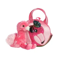 Aurora Fancy Pals 7" Fabulous Flamingo Pet Carrier Pink Stuffed Animal -Toys Sale Store GUEST 64dd1670 c2e9 4bbc 90e5 94f0b019c559