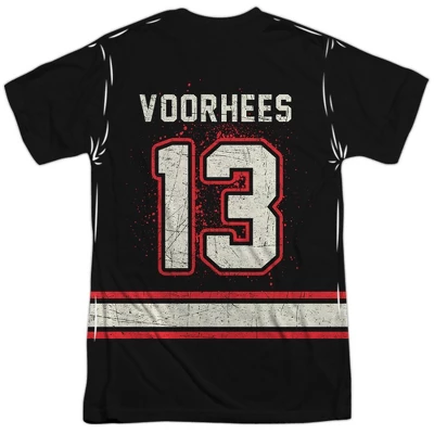 Popfunk Friday The 13Th Voorhees Jersey Front-Back Print Adult Sublimated Costume T-Shirt 1 Popfunk Friday The 13Th Voorhees Jersey Front-Back Print Adult Sublimated Costume T-Shirt