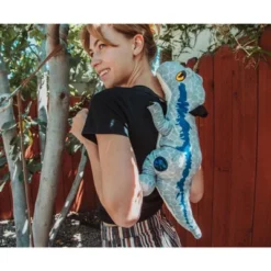 Fast Forward Jurassic World Velociraptor Blue 17-Inch Plush Backpack -Toys Sale Store GUEST 66aafa42 ba5b 405d 9758 fd32fd0965b7