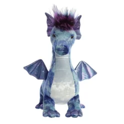 Aurora Luxe Boutique 17" Zion Dragon Blue Stuffed Animal