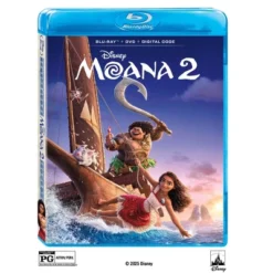 Disney Moana 2 (Blu-ray + DVD + Digital)