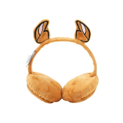 Scooby-Doo Scooby Doo Dog Tag Brown Ear Muffs With 3D Ears 1 Scooby-Doo Scooby Doo Dog Tag Brown Ear Muffs With 3D Ears