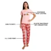 SANRIO Hello Kitty Apples & Pumpkins Women’s Pajama Set
