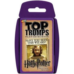 Top Trumps Harry Potter And The Prisoner Of Azkaban Card Game