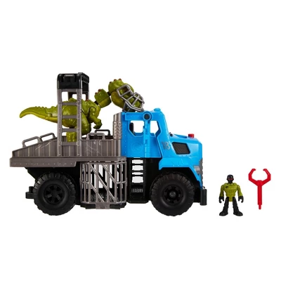Fisher-Price Imaginext Jurassic World: Dominion Break Out Dino Hauler Vehicle 2 Fisher-Price Imaginext Jurassic World: Dominion Break Out Dino Hauler Vehicle - Image 2