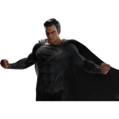 WETA Workshop Limited Edition Polystone - Justice League (Zack Snyder) - Superman - Black Suit - 1:4 Scale Statue