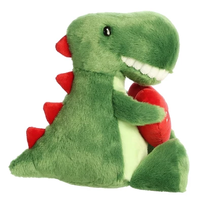 Aurora Val Sayings 9" You Are Dino-Mite T-Rex Green Stuffed Animal 2 Aurora Val Sayings 9" You Are Dino-Mite T-Rex Green Stuffed Animal - Image 2