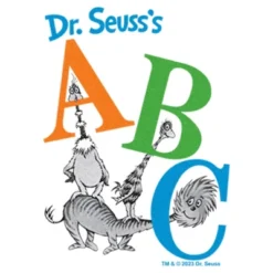 Infant's Dr. Seuss ABC Creatures Bodysuit - White - 12 Months