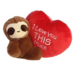 Aurora I Love You This Much 9" Sloth Brown Stuffed Animal -Toys Sale Store GUEST 7048e589 b199 4da3 9784 0bd206a5c9a2