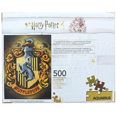 Aquarius PuzzlesHarry Potter Hufflepuff Logo 500 Piece Jigsaw Puzzle 2 Aquarius PuzzlesHarry Potter Hufflepuff Logo 500 Piece Jigsaw Puzzle - Image 2