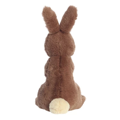 Aurora Sitting Pretty Bunny 11" Brown Brown Stuffed Animal 3 Aurora Sitting Pretty Bunny 11" Brown Brown Stuffed Animal - Image 3