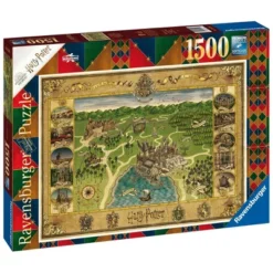 Ravensburger Hogwarts Map Jigsaw Puzzle - 1500pc