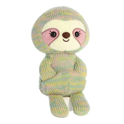 Aurora Medium Sloth Cozyroos Snuggly Stuffed Animal Green 9.5" 5 Aurora Medium Sloth Cozyroos Snuggly Stuffed Animal Green 9.5" - Image 5