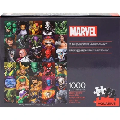 Aquarius Puzzles Marvel Villains Collage 1000 Piece Jigsaw Puzzle 2 Aquarius Puzzles Marvel Villains Collage 1000 Piece Jigsaw Puzzle - Image 2