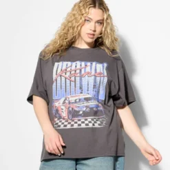 Women's Kane Brown Racing Short Sleeve Graphic T-Shirt - Charcoal 7 Women's Kane Brown Racing Short Sleeve Graphic T-Shirt - Charcoal -Toys Sale Store GUEST 7d692693 edee 44a2 973f 128a769915d1
