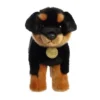 Aurora Miyoni 10" Rottweiler Black Stuffed Animal