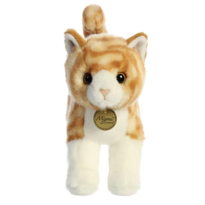 Aurora Miyoni 10" Orange Tabby Cat Orange Stuffed Animal 1 Aurora Miyoni 10" Orange Tabby Cat Orange Stuffed Animal