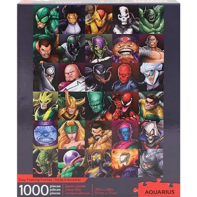 Aquarius Puzzles Marvel Villains Collage 1000 Piece Jigsaw Puzzle 1 Aquarius Puzzles Marvel Villains Collage 1000 Piece Jigsaw Puzzle