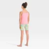 POKEMON Girls' Pikachu Tight Fit Tank Pajama Set - Pink