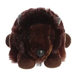 Aurora Flopsie 12" Bison Brown Stuffed Animal