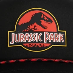 Jurassic Park Logo Black Trucker Hat -Toys Sale Store GUEST 82912153 9ab1 467a 8ccd 332aeafa4de9