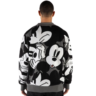 Disney Mickey Mouse Minnie Mouse Adult Oversized Cardigan Sweater 2 Disney Mickey Mouse Minnie Mouse Adult Oversized Cardigan Sweater - Image 2