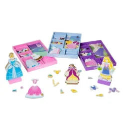 Melissa & Doug Disney Cinderella And Belle And Rapunzel Magnetic Dress-Up Wooden Dolls 8 Melissa & Doug Disney Cinderella And Belle And Rapunzel Magnetic Dress-Up Wooden Dolls -Toys Sale Store GUEST 88beb996 72b7 4f5d 8def a168e160b510