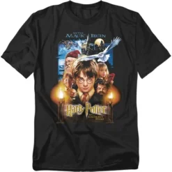 Men's Harry Potter T-Shirt Sorcerer's Stone Poster -Toys Sale Store GUEST 898dd1f2 c651 45a4 a10b 0104984f9602