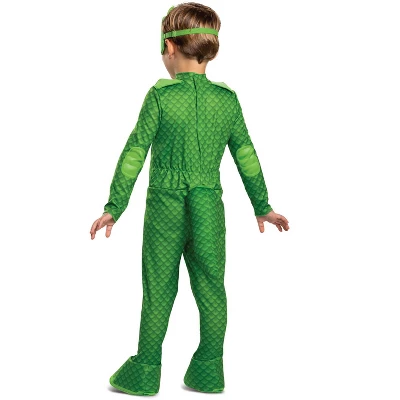 PJ Masks Gekko Deluxe Toddler Costume W/Lights, Small (2T) 1 PJ Masks Gekko Deluxe Toddler Costume W/Lights, Small (2T)