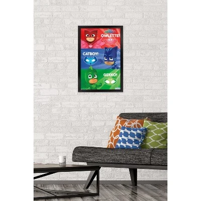 Trends International PJ Masks - Trio Framed Wall Poster Prints 1 Trends International PJ Masks - Trio Framed Wall Poster Prints