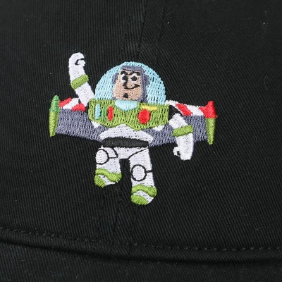 Toy Story Buzz Lightyear Men's Black Unstructured Baseball Cap 6 Toy Story Buzz Lightyear Men's Black Unstructured Baseball Cap - Image 6