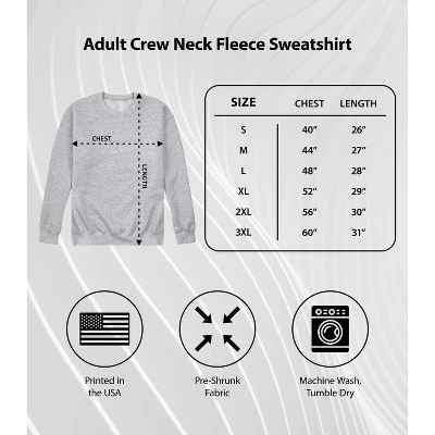 Men's - Peanuts - Pass The Pie Graphic Fleece Sweatshirt 3 Men's - Peanuts - Pass The Pie Graphic Fleece Sweatshirt - Image 3