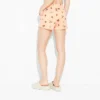 Women's Strawberry Graphic Lounge Shorts - Orange