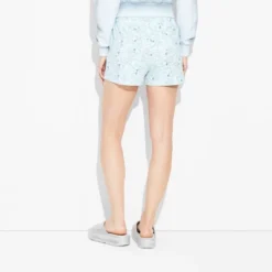 Women's Bluey Graphic Lounge Shorts - Blue