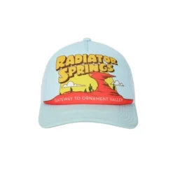 Disney Pixar Cars Disney Radiator Springs Light Blue Trucker Hat